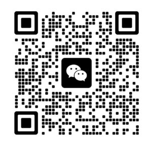 A qr code with two chinese characters on it.